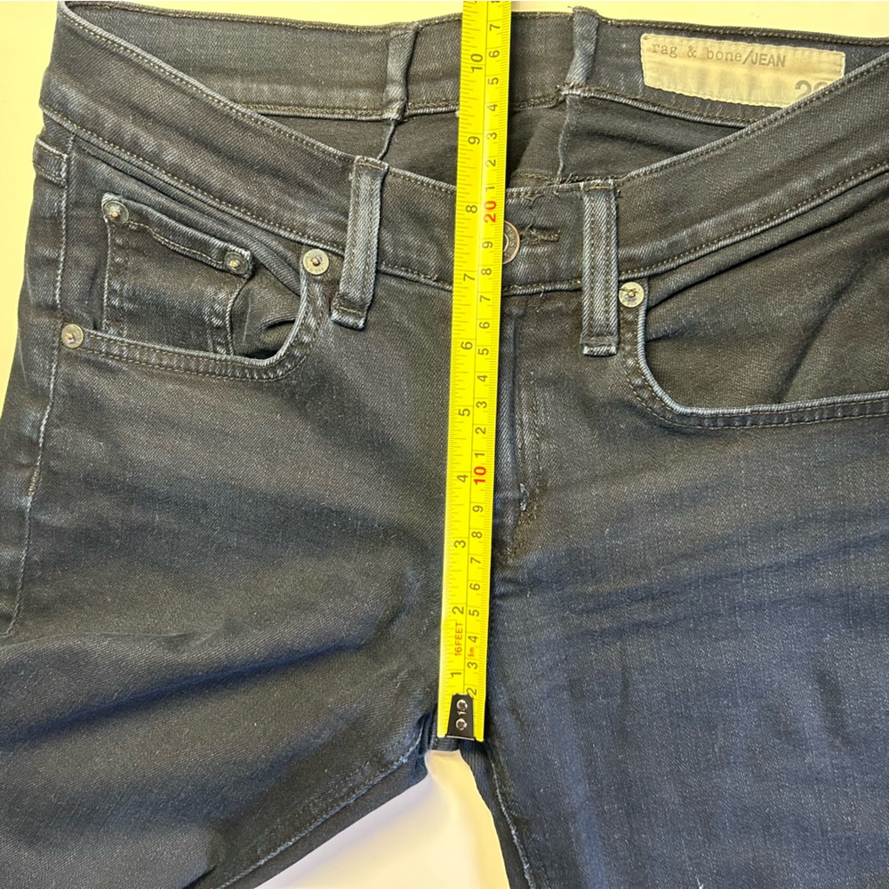 Rag & Bone Coal with Holes Women’s Skinny Jeans. Size 26 - Picture 14 of 16